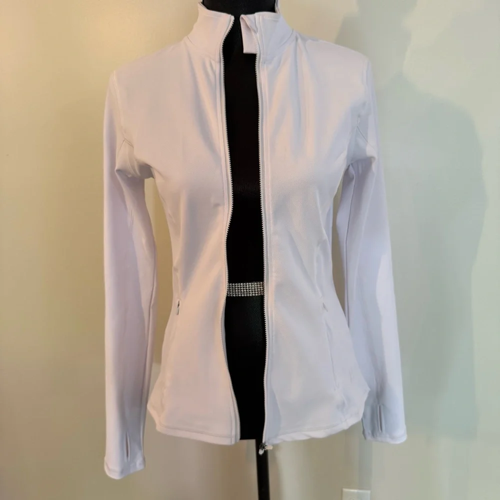 Spyder Active White Jacket - Picture 2 of 6